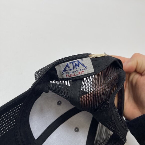 Cub Cadet Trucker Hat Mesh Back Snapback Adjustable Grey Black Workwear Cap - Picture 7 of 9